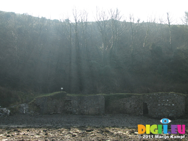 SX17719 Lime kilns in Solva Harbour